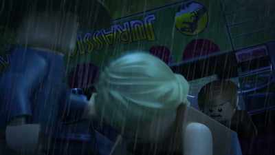 [T. rex snarling] - LEGO Jurassic Park: The Unofficial Retelling
