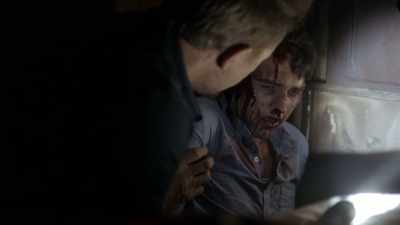 T-There's something
not right with him - Damien