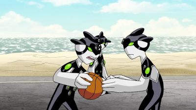 "T." You fouled me. - Ben 10