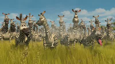 Ta-da!! - He has talent. - Stupendous and tremendous. - Madagascar: Escape 2 Africa