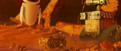 Ta-da! Ooh! - Directive? - Directive? Classified. Name? WALL-E. WALL-E. WALL-E. EVE. EVE. E...! "EVE - WALL·E