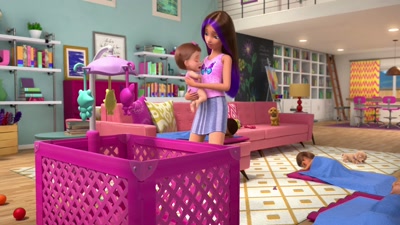 Tak apa-apa. Jangan bangunkan yang lain. - Barbie: Skipper and the Big Babysitting Adventure