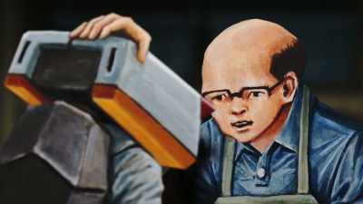 Takashi, Daddy's sorry.
He got a bit too angry. - Violence Voyager