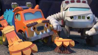 Take a deep breath. Step one is over. - Mighty Monsterwheelies