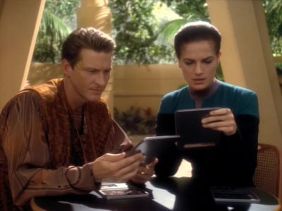 Take a look
at the fusion reactants in the core. - Star Trek: Deep Space Nine