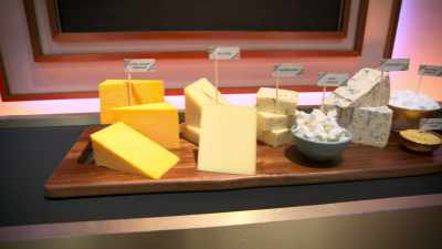 Take a look at those cheeses. - Secret Chef