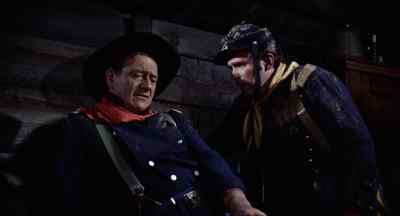 Take A Troop, that reverend
or whatever he is, - The Horse Soldiers