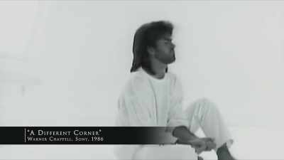 # Take me back in time,
maybe I can forget - George Michael: Portrait of an Artist