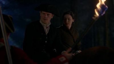 Take your bayonet
and make sure - Outlander