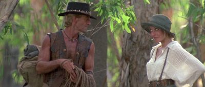 Take your bra off This is hardly the time - Crocodile Dundee II