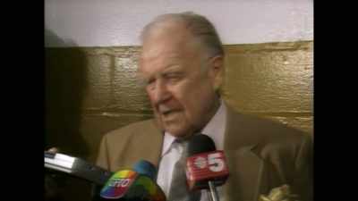 Take your clothes off
and go on in - Offside: The Harold Ballard Story