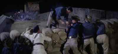Take cover.
Damn it! - 55 Days at Peking