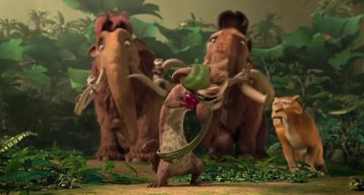 Take cover! - Ice Age: Dawn of the Dinosaurs