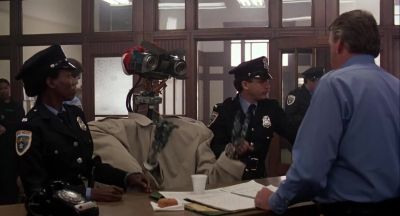 Take it down to stolen goods - Short Circuit 2