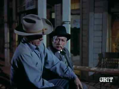 Take him down
to the undertaker's. - Rails Into Laramie