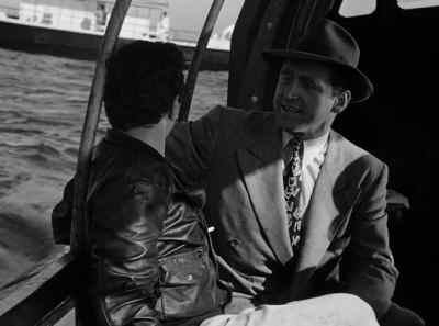 Take it easy, kid.
They won't shoot at us. - The Undercover Man