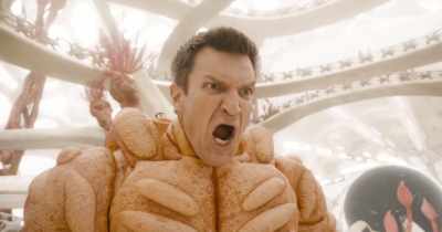 -Take 'em!
-(GROANS) - Guardians of the Galaxy Vol. 3