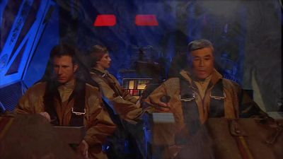 Take evasive action!
Get us out of here! - Babylon 5