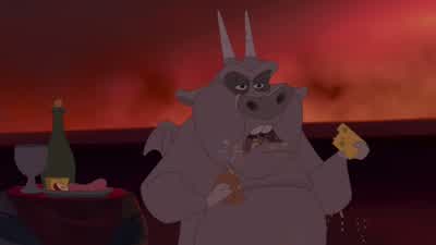 Take it from us Quasi You got nothin' to worry aboutYeah You're irresistibleKnights in shining armour certainly aren't her typeAnd those guys are a dime a dozenBut you you're one of a kind Look - The Hunchback of Notre Dame