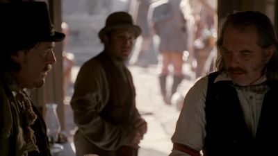 Take that fucking thing outside. - Deadwood