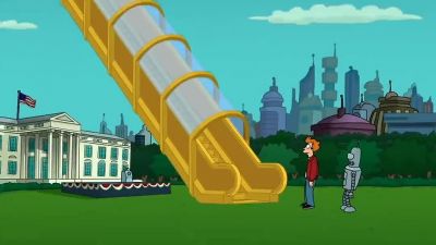 Take good care of Earth - Futurama: The Beast with a Billion Backs