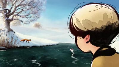 Take my hand. - The Boy, the Mole, the Fox and the Horse