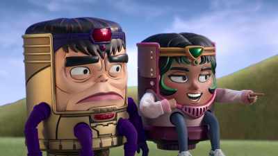 Take him. If you really focus,
he'll tell you what buttons to push. - Marvel's M.O.D.O.K.