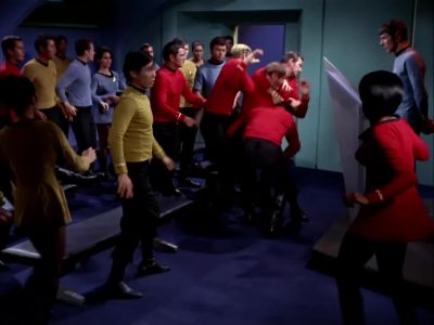 Take him to sick bay. - Star Trek