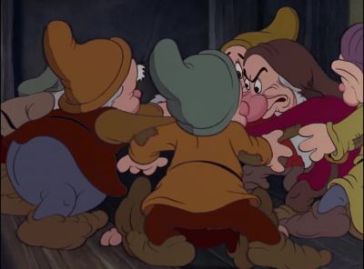 Take me into the house and let me rest - Snow White and the Seven Dwarfs