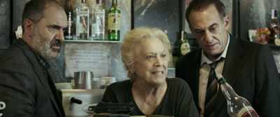 Take it. Go on, drink up.
Go on, down there. - The Bar