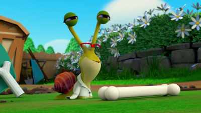 Take another look at
the "bone" you dug up. - The Chicken Squad