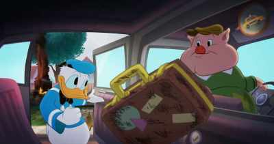 Take me to 122 Sheldgoose Square. - Legend of the Three Caballeros