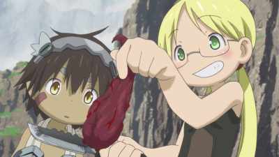 Take out the demonfish innards
making sure not to damage them, - Made in Abyss: Journey's Dawn