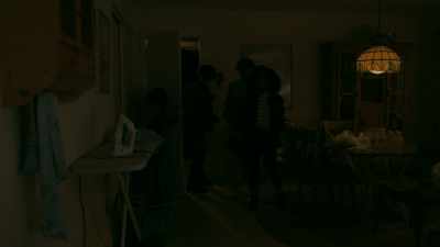- Take your shoes off.
- Good, the power's back. - Paper Girls
