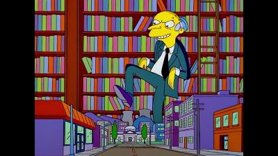 Take that, Bowlarama. - The Simpsons