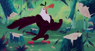 Take that, tree! - The Angry Birds Movie