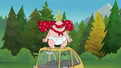 Take that, wombat!
Huh! Hah! Is it a wombat? - The Epic Tales of Captain Underpants