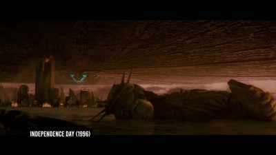 Take the alien invasion film Independence Day. - Theaters of War