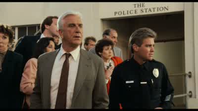 Take the names of everybody here for questioning. - The Naked Gun: From the Files of Police Squad!