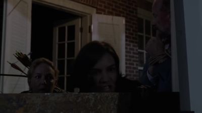 Take the prisoners to my office.
Hold 'em there 'til it's done. - The Walking Dead