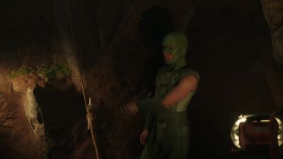 Take the tunnel to the forest. - Peacemaker