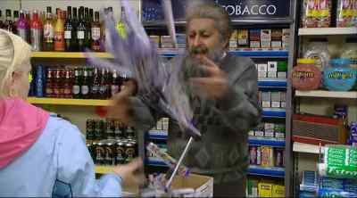 Take them all! Have a party!
Has he went off his nut? - Still Game
