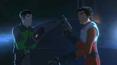 Take this.
Just don't vaporize your foot. - Star Wars Resistance