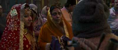 Take this, lady, and go. - Shamshera