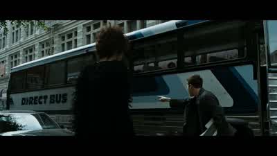 Take this money and get on this bus. - Fight Club