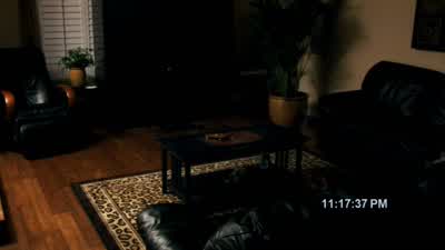 Take your shoes off and go to bed... - Paranormal Activity