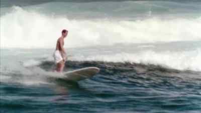 Takes a while to get used to any new surfing spot - The Endless Summer