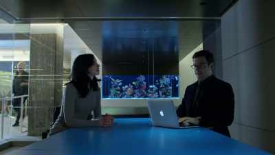 [takes deep breath]
I can show you our most recent work. - Marvel's The Defenders