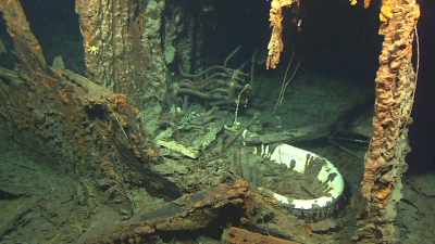 Takes years for a
skeleton to vanish, - Titanic: 20 Years Later with James Cameron