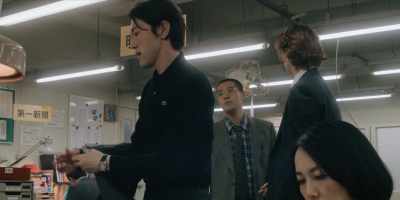 Taking a moment to read the plaque - Tokyo Vice
